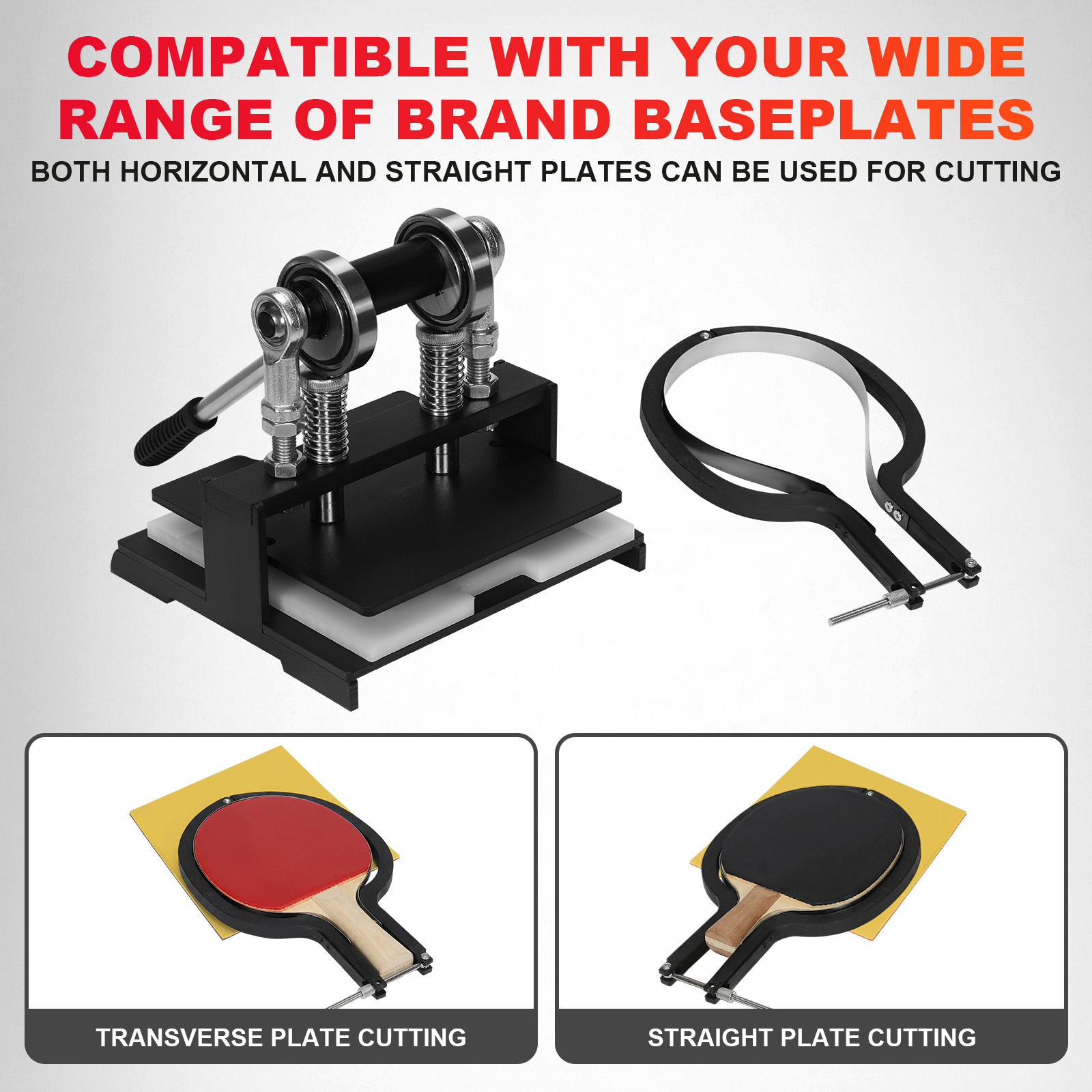 Table Tennis Double - Table Tennis Racket Rubber Cutting Machine