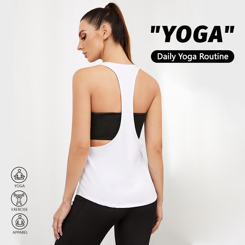 Table Tennis Daily - Women's letters quick-drying sports Sleeveless vest