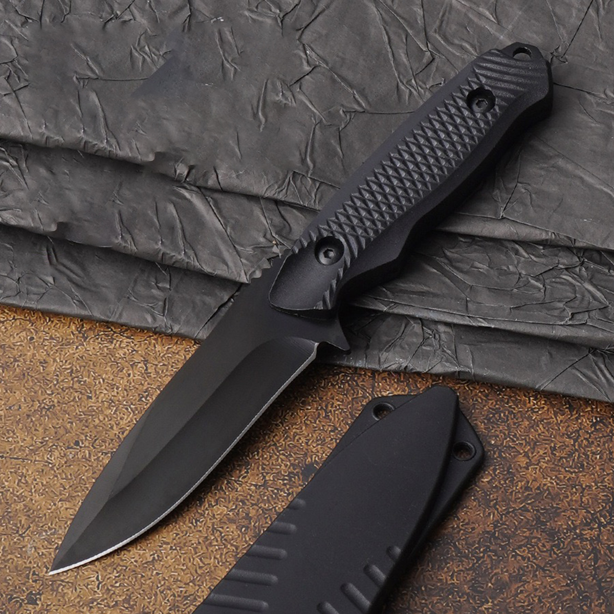Table Tennis 11 - Black Blade Fruit Knife, High-End Multi-Function