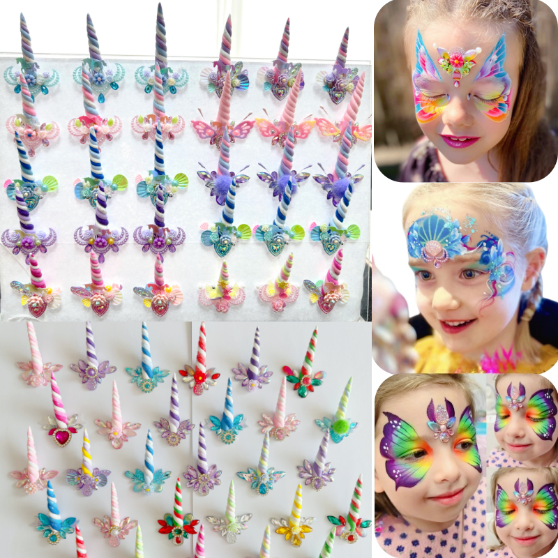 Unicorn Gem Kids Facial Painti - Table Tennis Double 评论和价格