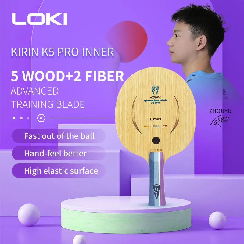 LOKI K5 PRO Table Tennis Blade - Table Tennis Movie 评论和价格