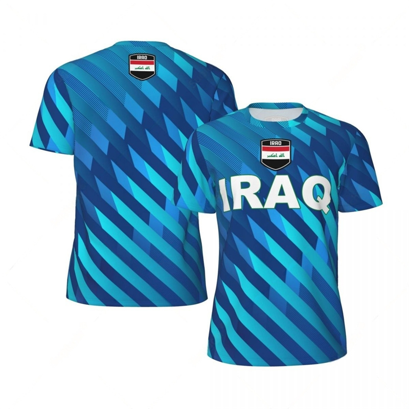 Iraq Flag Football Tshirt Men  - Table Tennis Daily 评论和价格