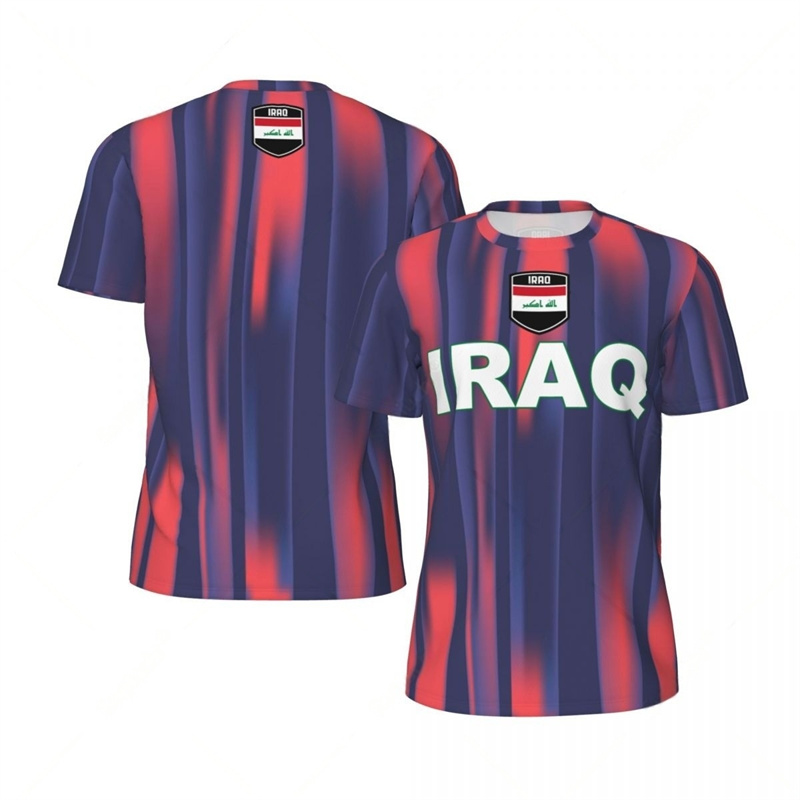 Iraq Flag Football Tshirt Men  - Table Tennis Daily 评论和价格