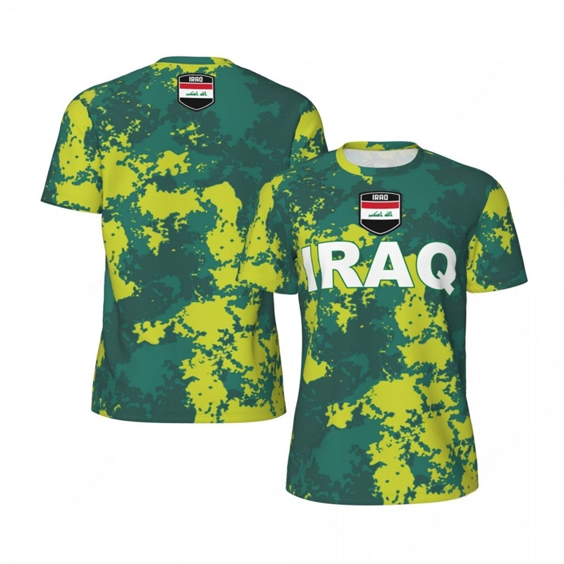 Iraq Flag Football Tshirt Men  - Table Tennis Daily 评论和价格