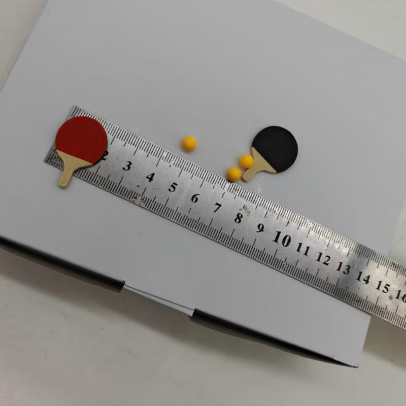 1Set Dollhouse Miniature Ping  - Table Tennis Daily 评论和价格