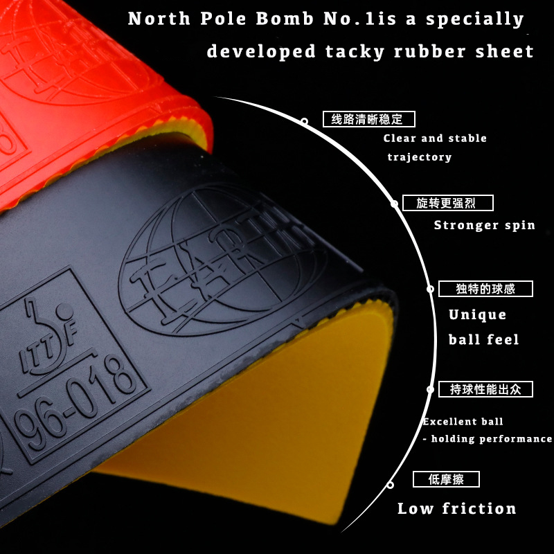 TUTTLE Non-Sticky Arctic No.1  - Table Tennis No 1 评论和价格