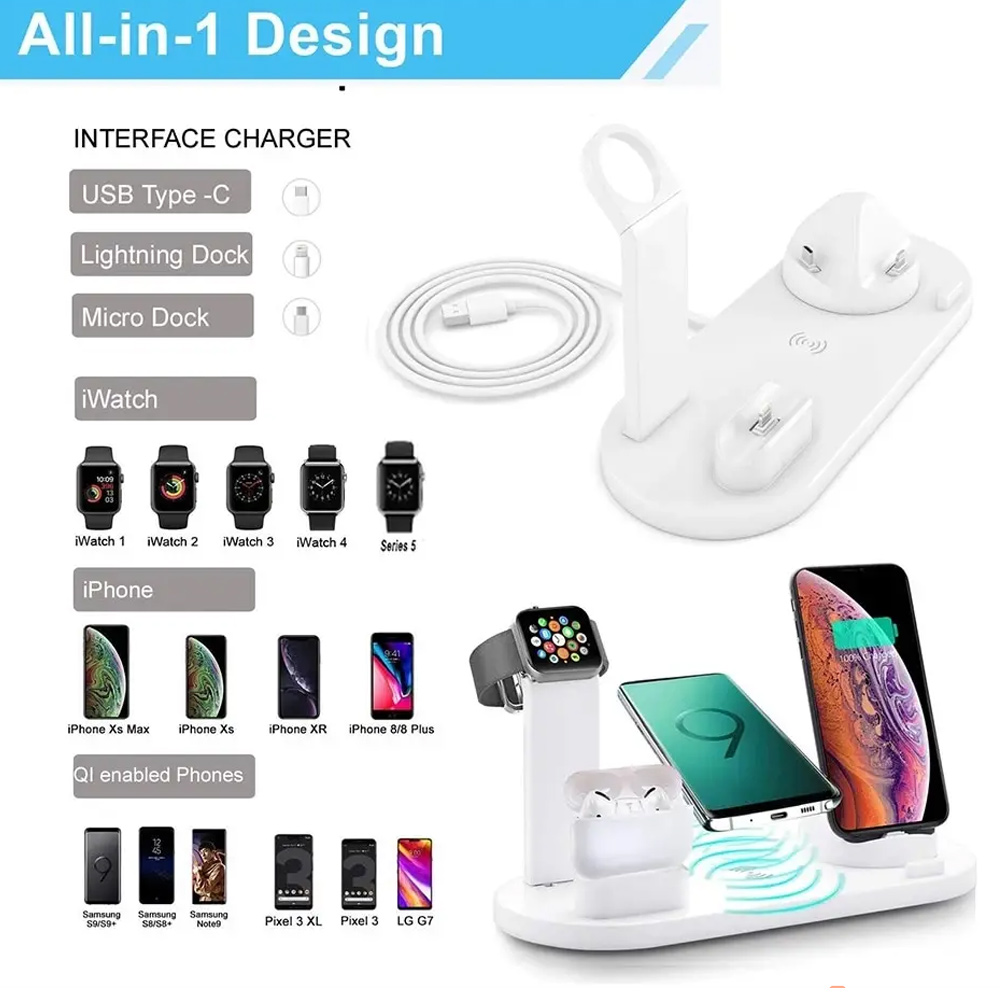 30W 7 in 1 Wireless Charger St - Table Tennis 11 评论和价格