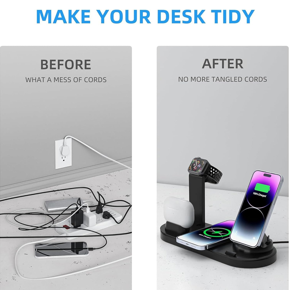 30W 7 in 1 Wireless Charger St - Table Tennis 11 评论和价格