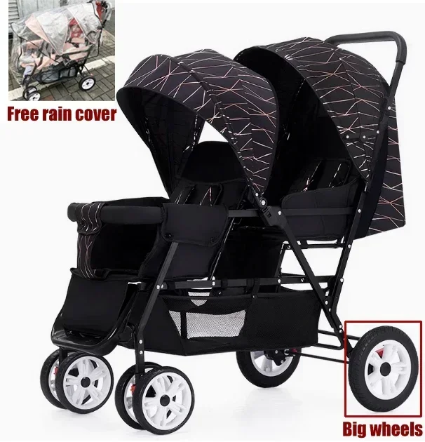 Twin strollers kids two seats  - Table Tennis Double 评论和价格