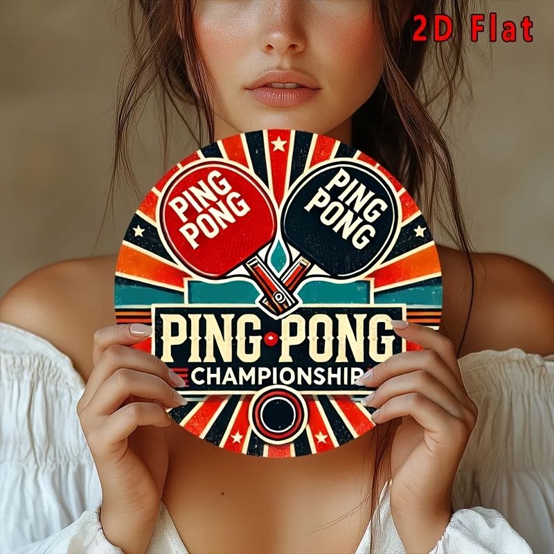 [2D Flat] Printing 1pc, Vintag - Table Tennis History 评论和价格