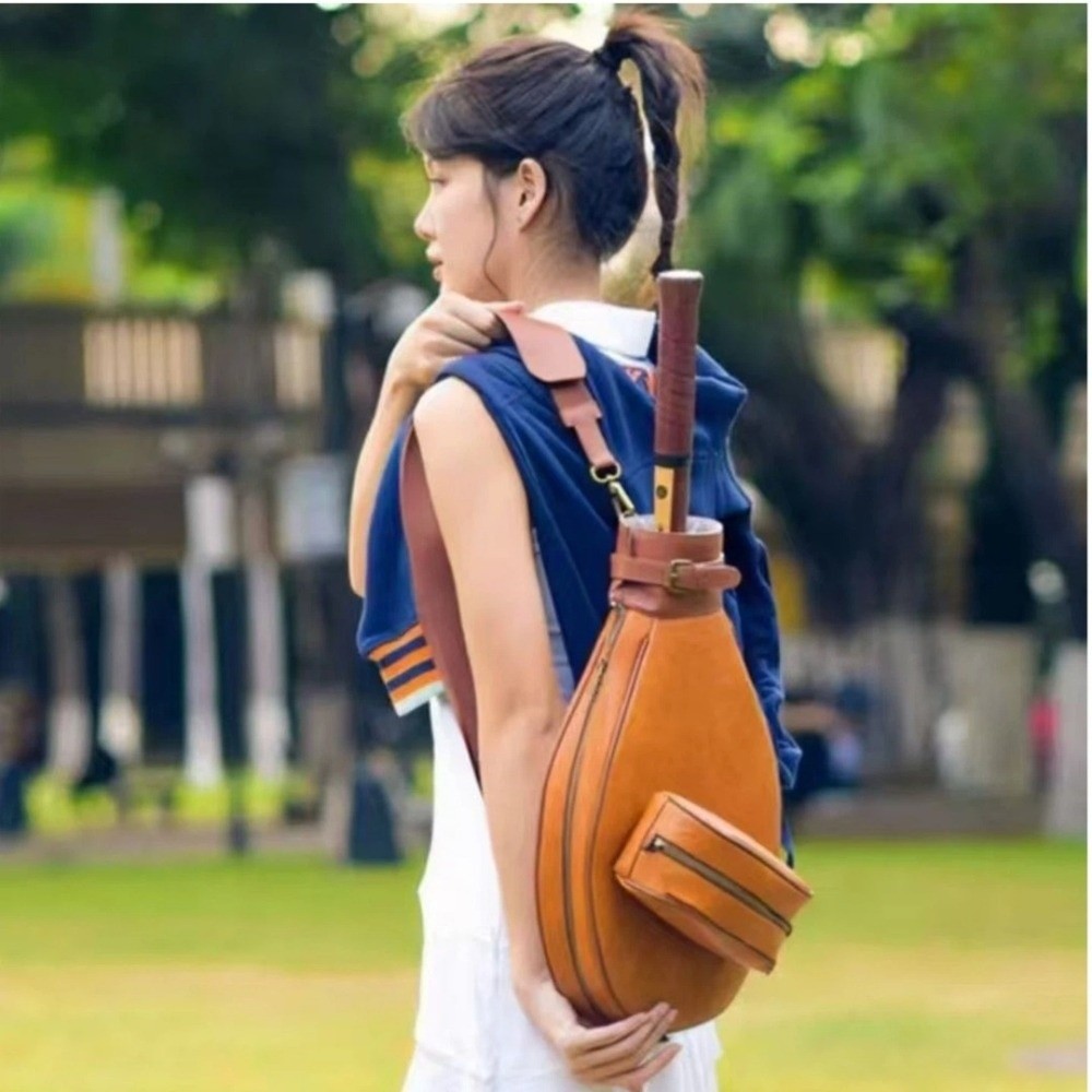 PU Tennis Single Shoulder Bag  - Table Tennis Double 评论和价格