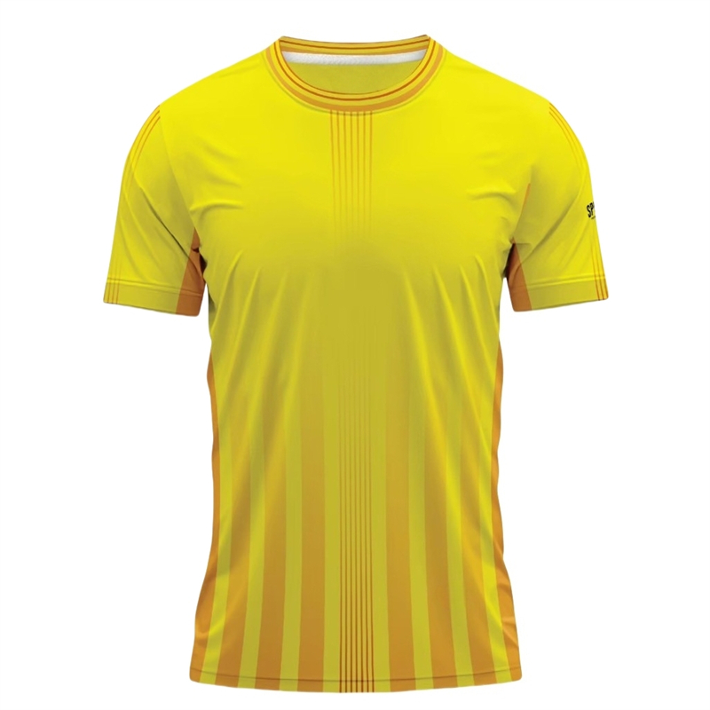 Simple Striped Graphic T Shirt - Table Tennis Daily 评论和价格