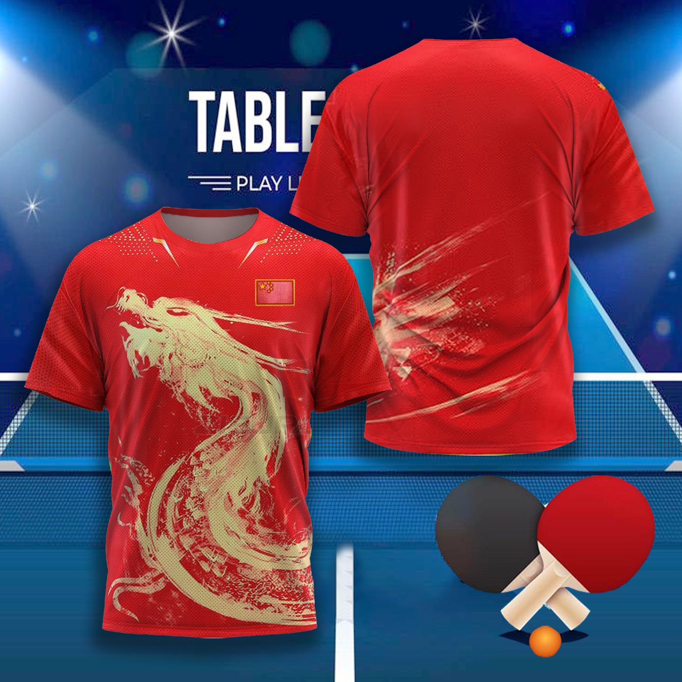 CHINA Dragon Table Tennis Grap - Table Tennis Daily 评论和价格