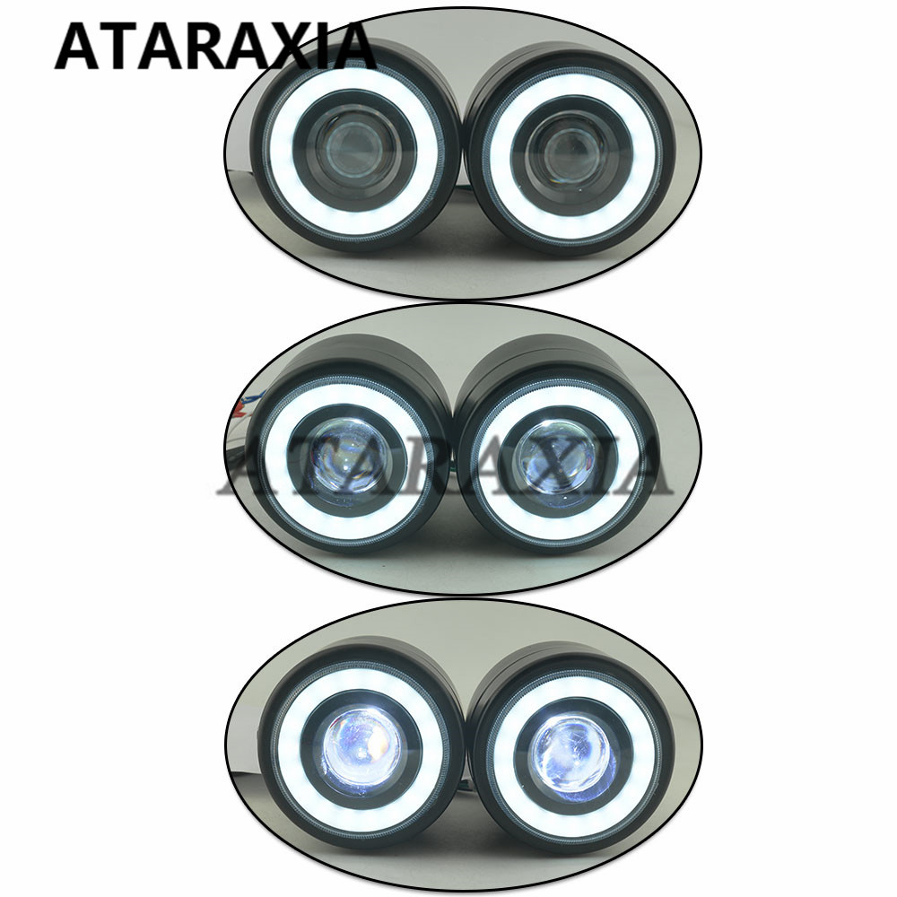 Motorcycle Headlight Black Cle - Table Tennis Double 评论和价格