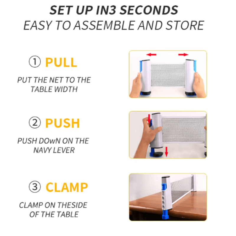 1pc/Table Tennis Net Anywhere  - Table Tennis Online 评论和价格