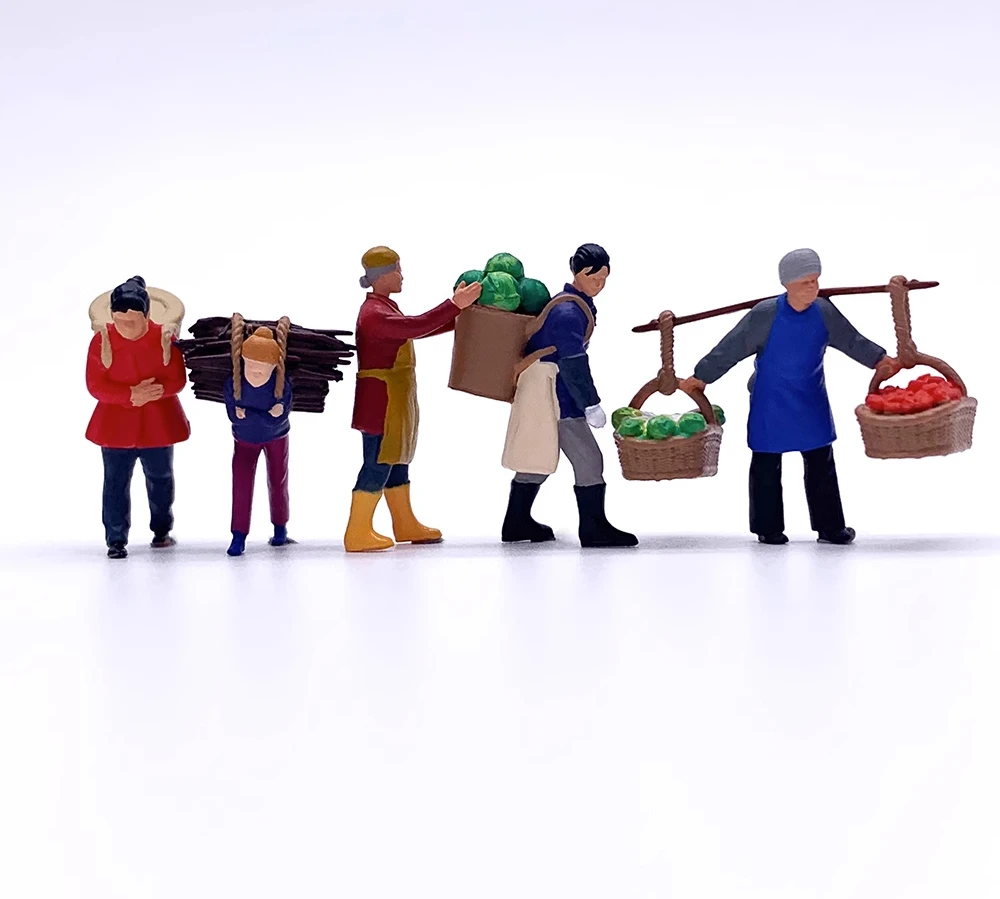 HO 1:87 Painted Figures HO Sca - Table Tennis Movie 评论和价格
